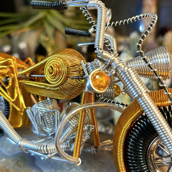 🔥SALE🔥 Wire Wrapped Motorcycle! Hand Made! - Picture 13 of 13